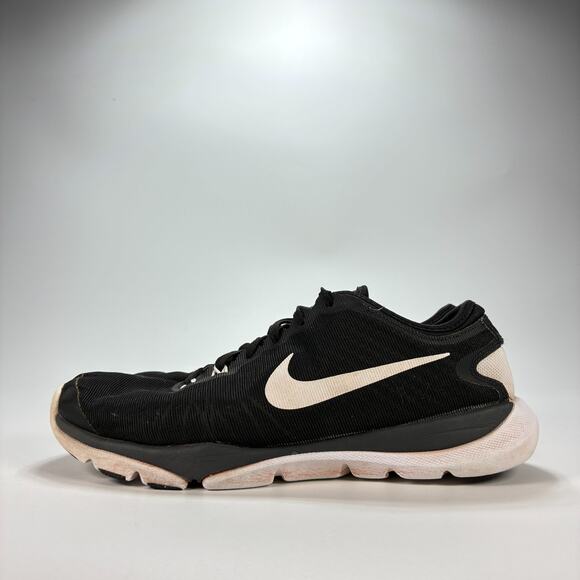 Nike Flex Supreme TR 4 Black White Training Shoes 819026-002 Women’s Size 8 - Picture 4 of 9